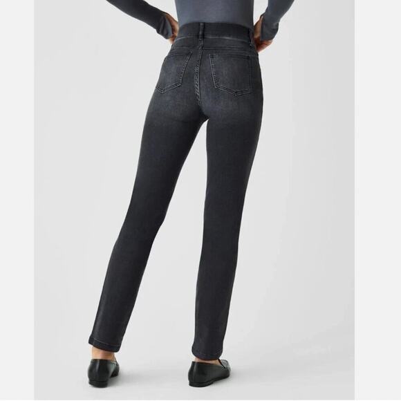 Spanx Ankle Straight Leg Pull-On Jeans - Picture 2 of 9